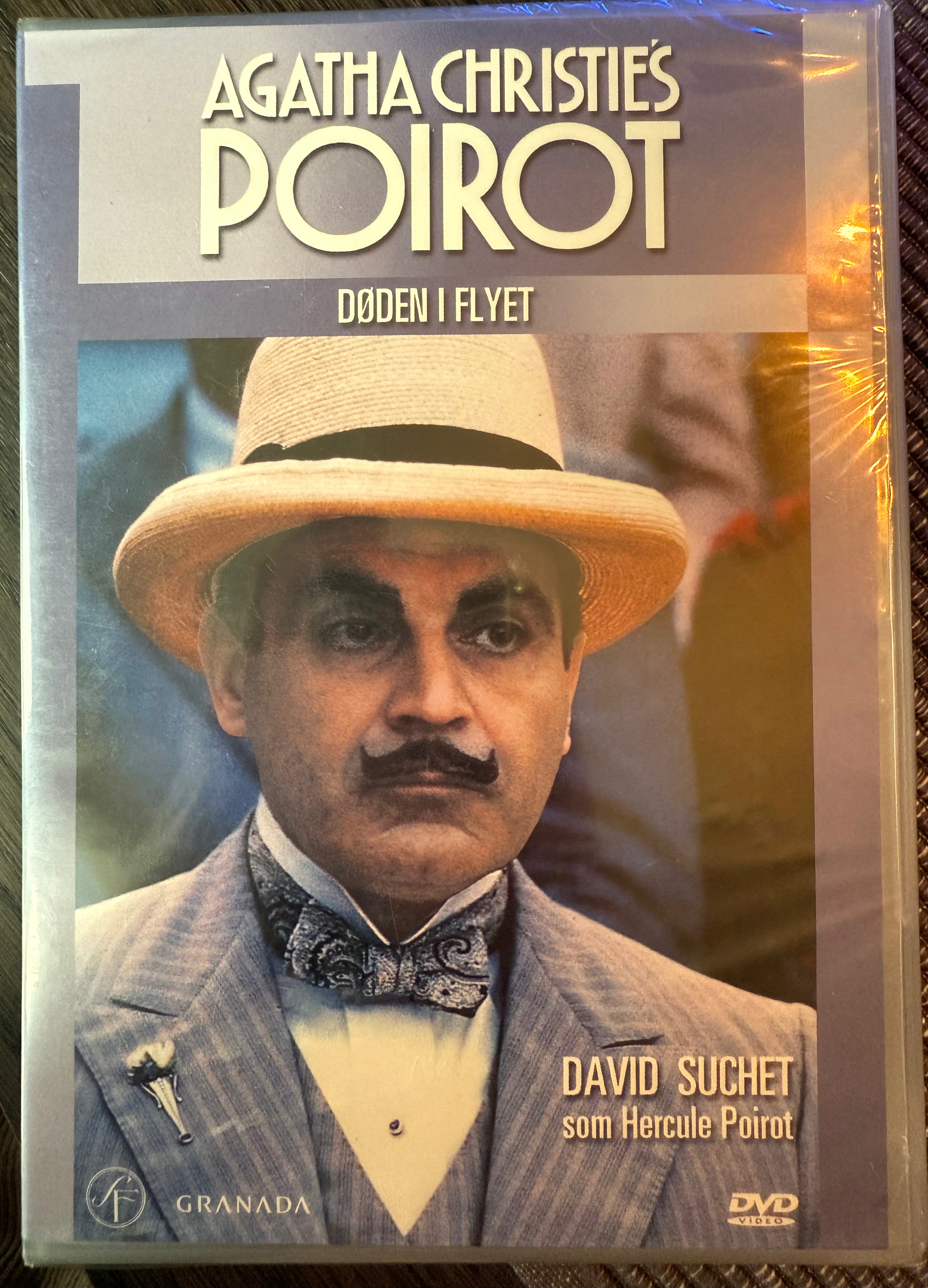 Agatha Christie´s Poirot: Døden I Flyet - DVD