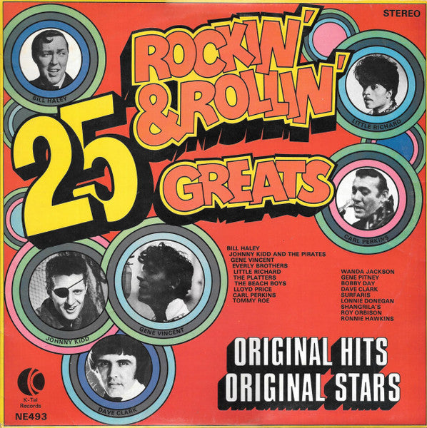 25 Rockin' & Rollin' Greats Cover