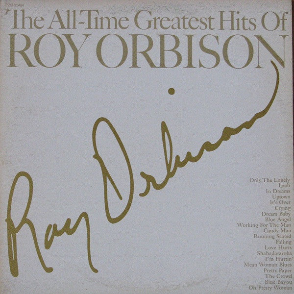 The All-time Greatest Hits Of Roy Orbison Cover