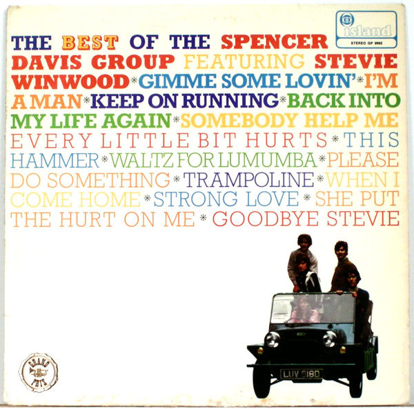 The Best Of The Spencer Davis Group Featuring Stevie Winwood Cover