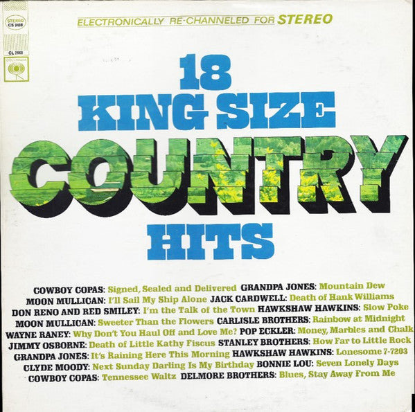 18 King Size Country Hits Cover