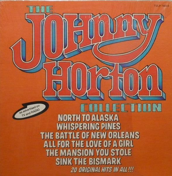 The Johnny Horton Collection Cover