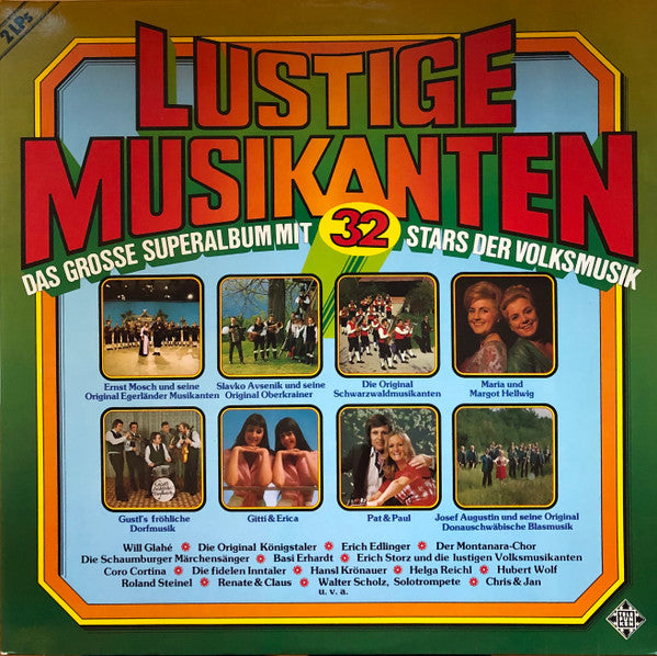 Lustige Musikanten - Das Grosse Superalbum Mit 32 Stars Der Volksmusik  Cover