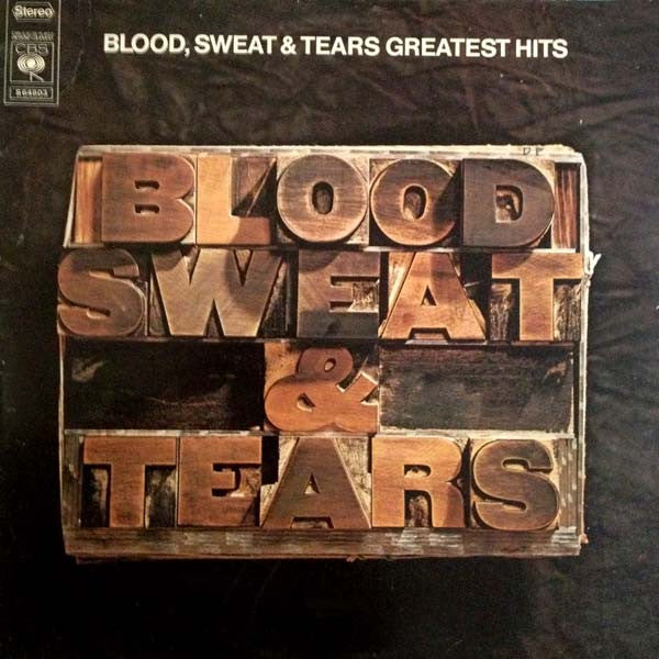 Blood, Sweat & Tears Greatest Hits Cover