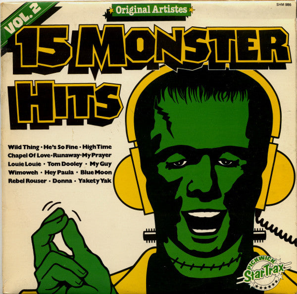 15 Monster Hits Vol. 2 Cover