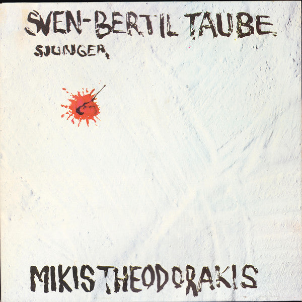 Sven-Bertil Taube Sjunger Mikis Theodorakis Cover