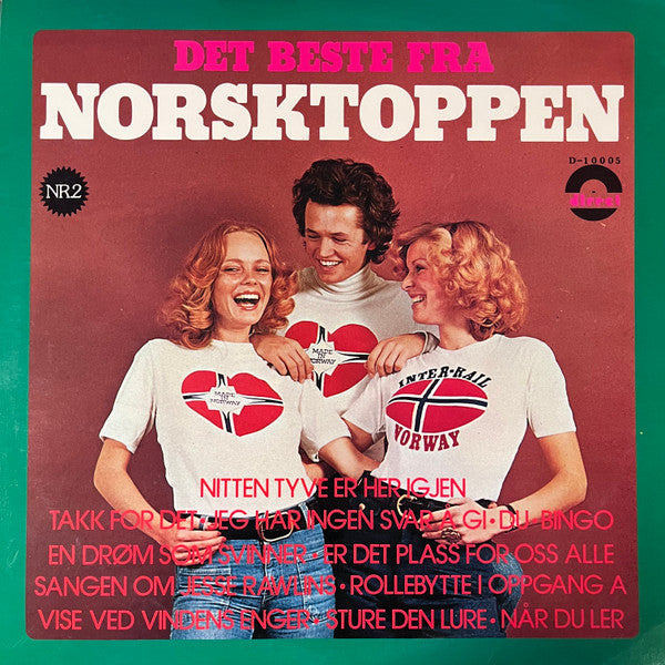 Det Beste Fra Norsktoppen Nr.2 Cover