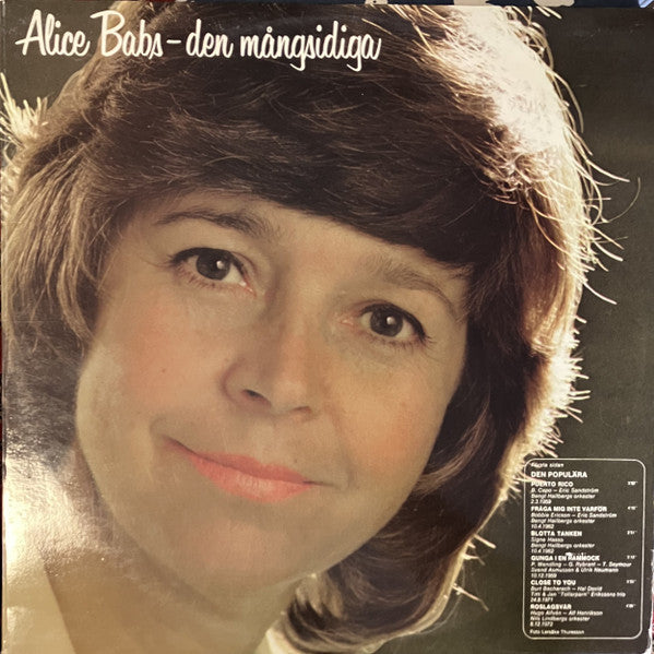 Alice Babs - Den Mångsidiga