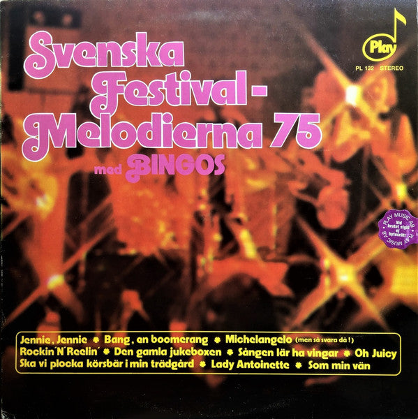 Svenska Festival-Melodierna 75 - Vinyl