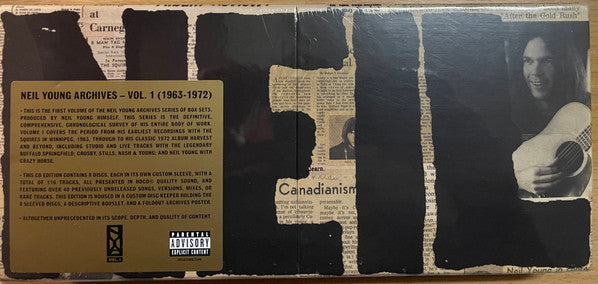 Neil Young Archives - Vol. I (1963-1972) - CD