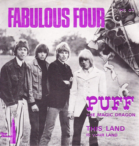 Fabulous Four - Puff The Magic Dragon 7" Single (VINYL)