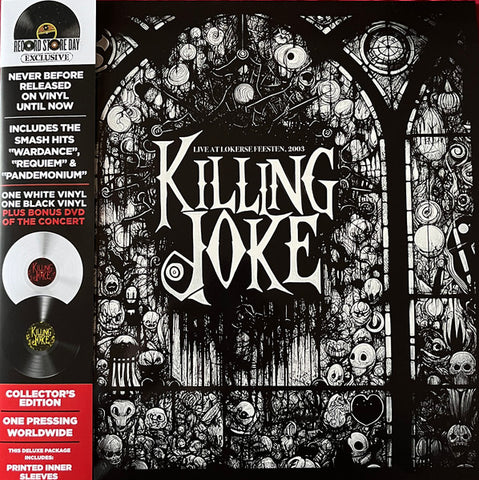 Killing Joke – Live At Lokerse Feesten, 2003 RSD White & Black Ltd 2LP (VINYL)