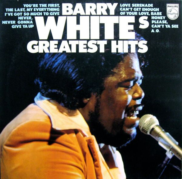 Barry White's Greatest Hits - Vinyl