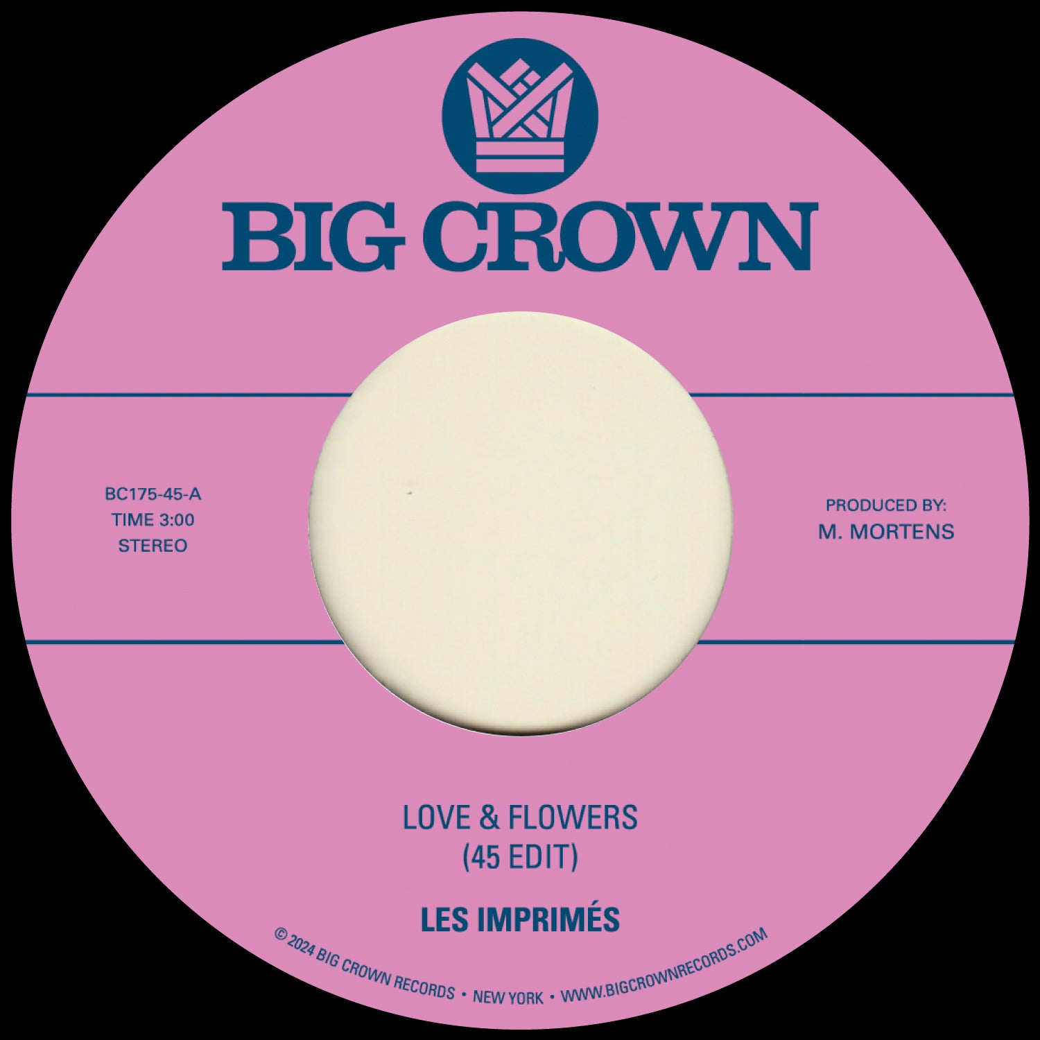 Love & Flowers 45 Edit b/w You - 7