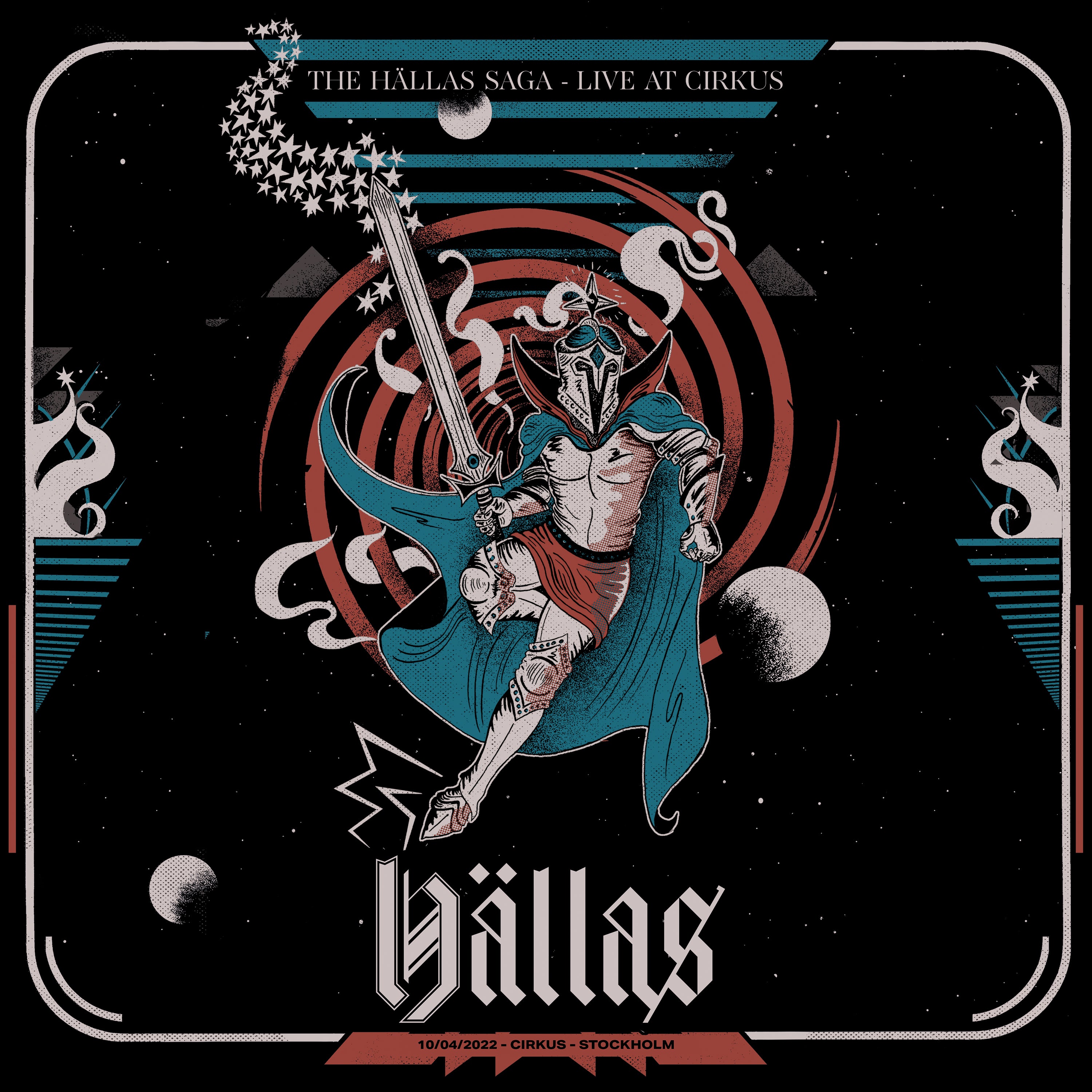The Hällas Saga - Live at Cirkus - CD