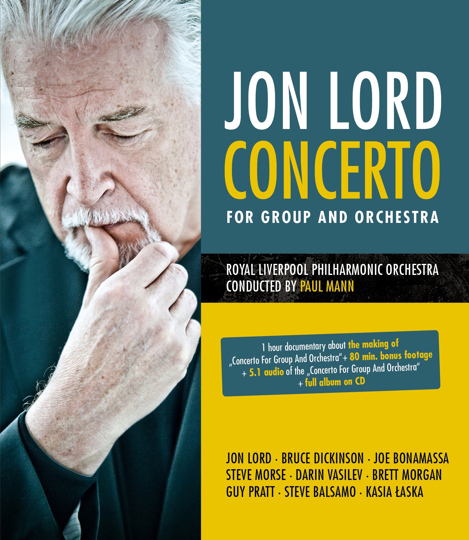 Concerto For Group And Orchestra - 2xBlu-Ray,CD
