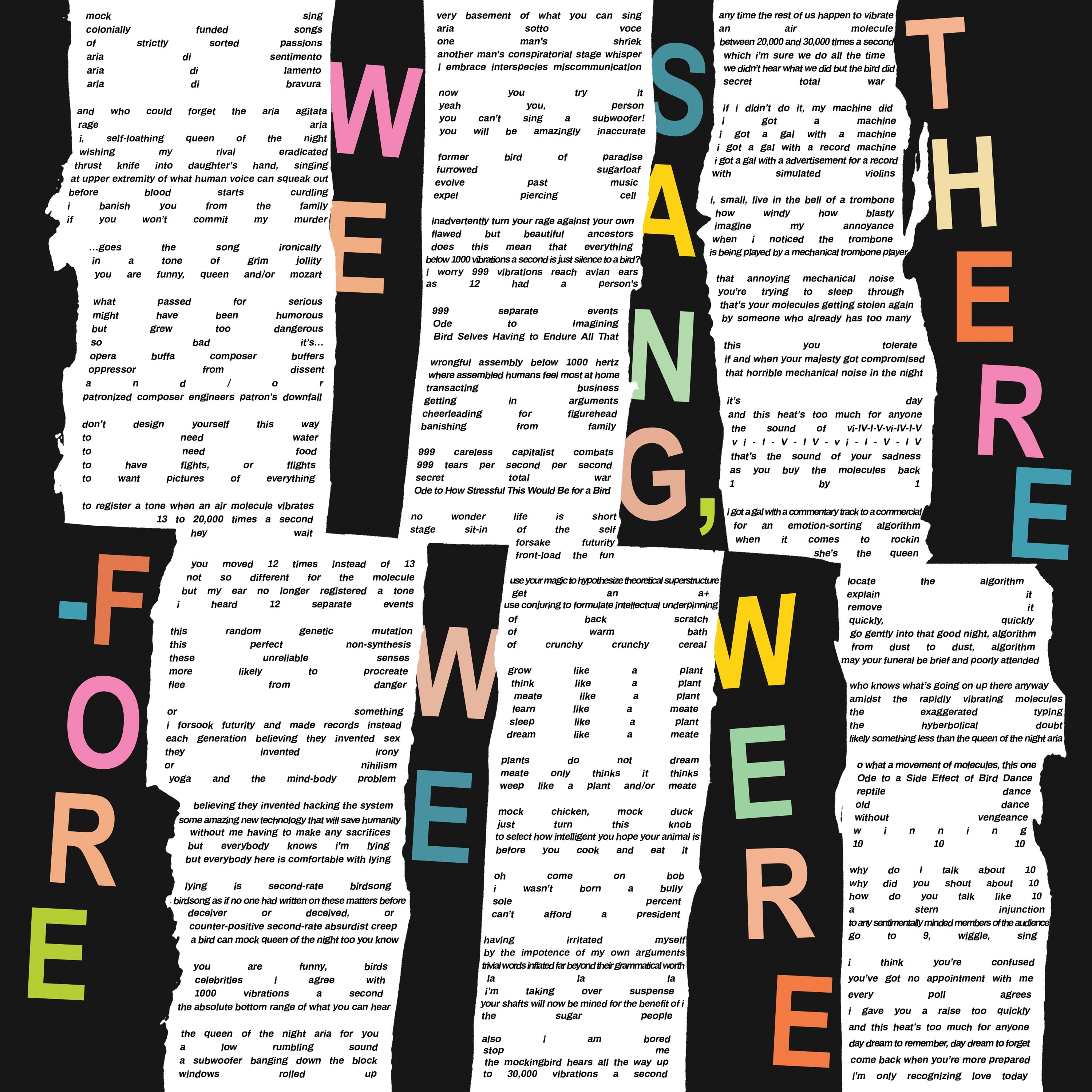 We Sang, Therefore We Were - LP