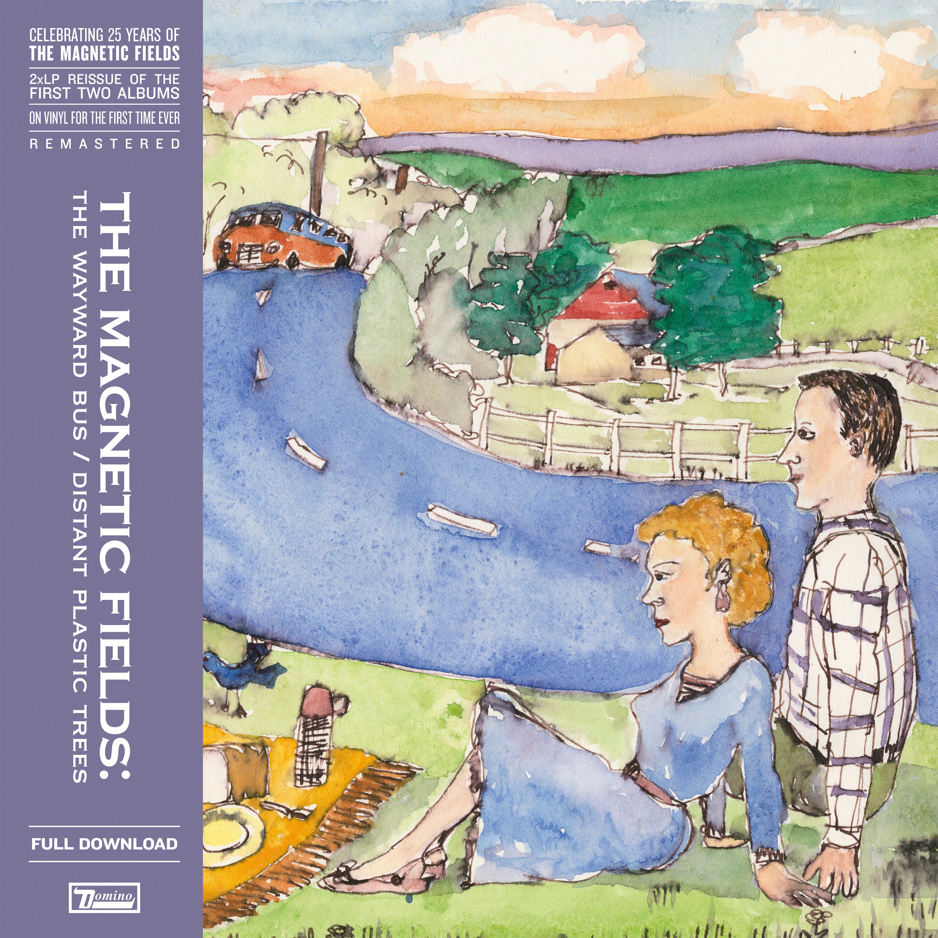The Wayward Bus / Distant Plastic Trees - 2xLP