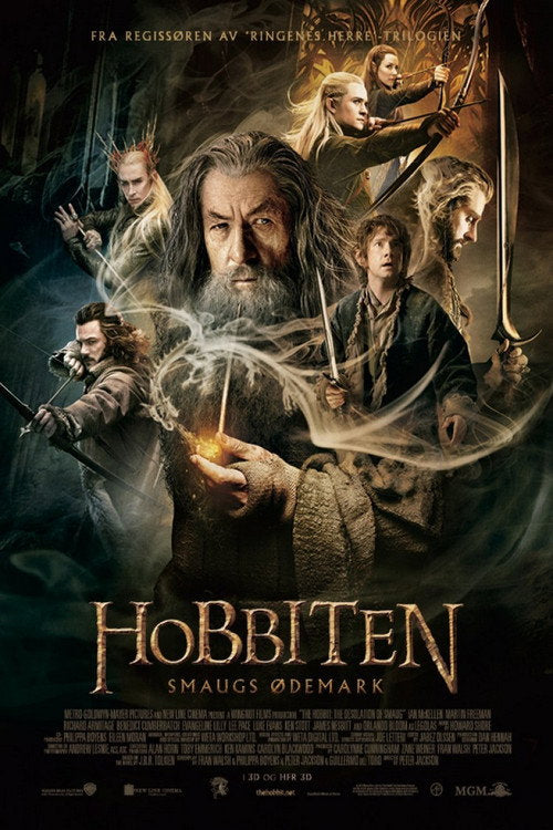 Hobbiten - Smaugs Ødemark (Blu-ray) (2 disc)