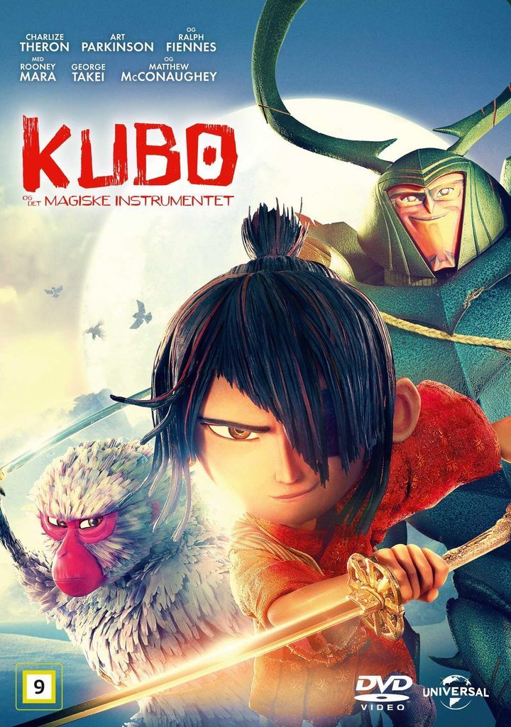 Kubo Og Det Magiske Instrumentet - DVD