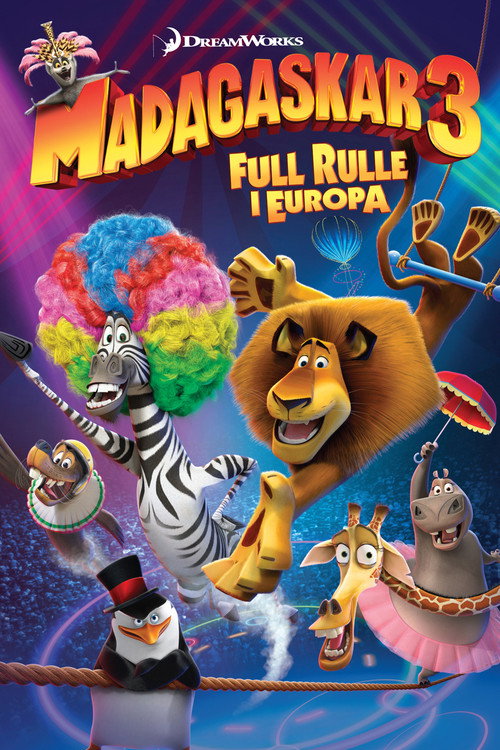 Madagaskar 3 - Full Rulle I Europa (Blu-ray)