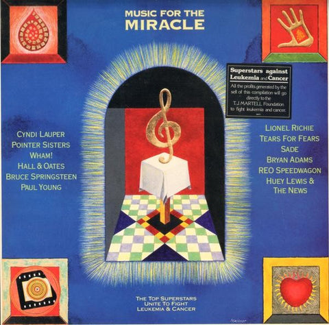Diverse artister ‎– Music For The Miracle (VINYL SECOND-HAND)