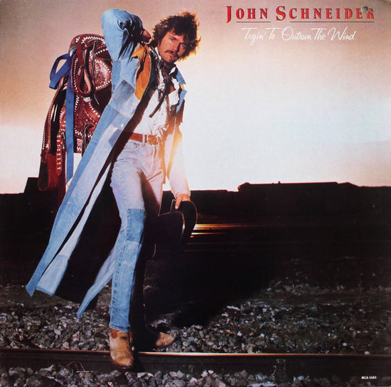 John Schneider - Tryin' To Outrun The Wind (VINYL SECOND-HAND)