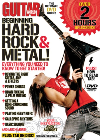 Guitar World: Beginning Hard Rock And Metal (DVD)