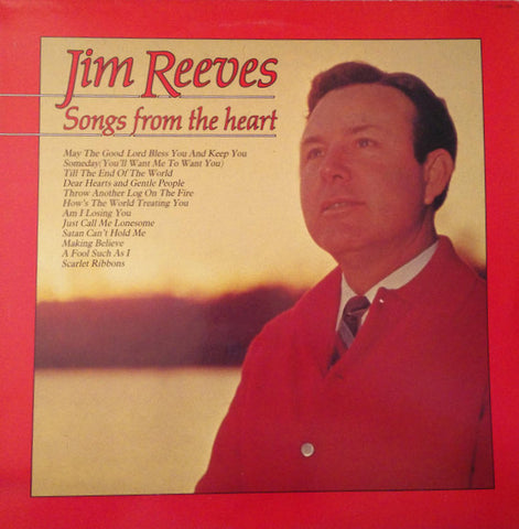 Jim Reeves - Songs From The Heart (VINYL SECOND-HAND)