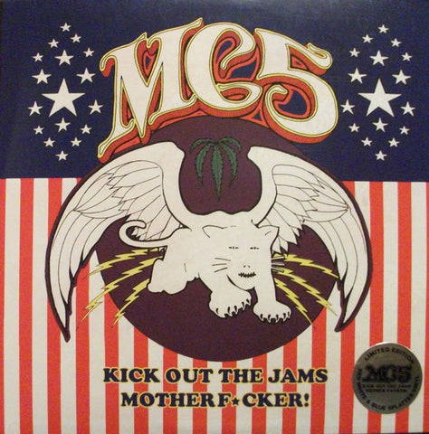 MC5 - Kick Out The Jams - Red, white & blue Splatter LP (VINYL)