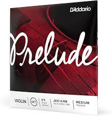 D'Addario Prelude Violin Strings - Fiolin Strengesett