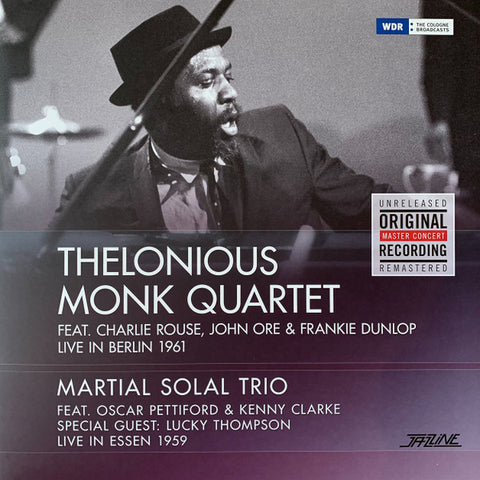 Thelonius Monk Quartet/Martial Solal Trio - Live In Berlin 1961/Live In Essen 1959 (VINYL)
