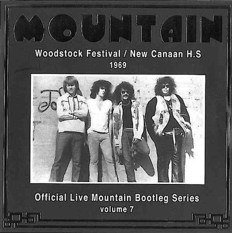 Mountain - Woodstock festival/New Cannan H.S. 1969 (CD SECOND-HAND)