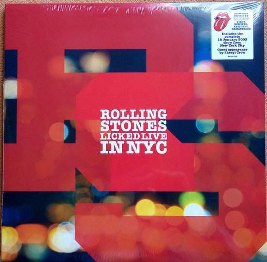 Rolling Stones - Licked Live In NYC -3xLP White(VINYL)