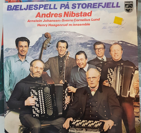 Andres Nibstad - Bæljespell På Storefjell (VINYL SECOND-HAND)