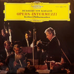 Herbert von Karajan ‎– Opern - Intermezzi (VINYL SECOND-HAND)