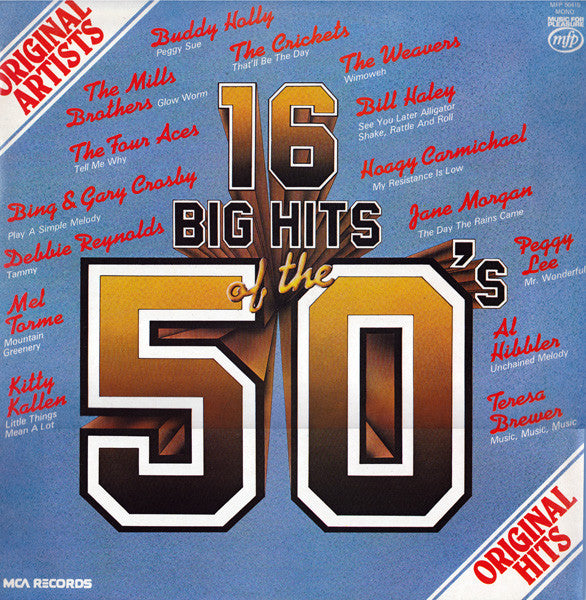 16 Big Hits Of The 50's