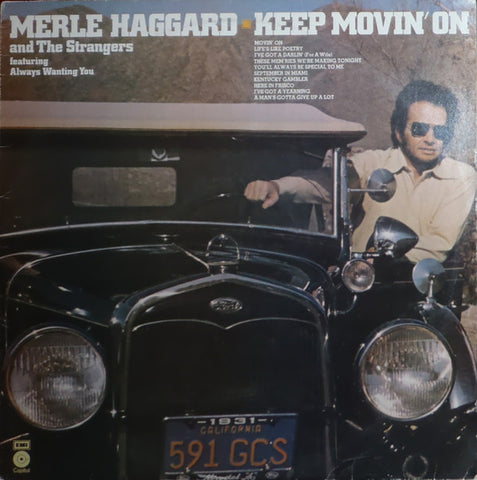 Merle Haggard And The Strangers - Keep Movin' On (VINYL SECOND-HAND)