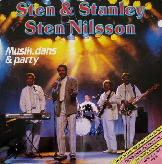 Sten & Stanley Med Sten Nilsson - Musik, Dans & Party (VINYL SECOND-HAND)