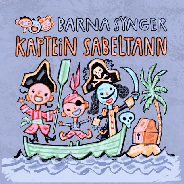 Barna synger Kaptein Sabeltann - CD