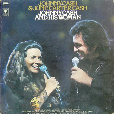 Johnny Cash & June Carter - Johnny Cash And His Woman (VINYL SECOND-HAND)