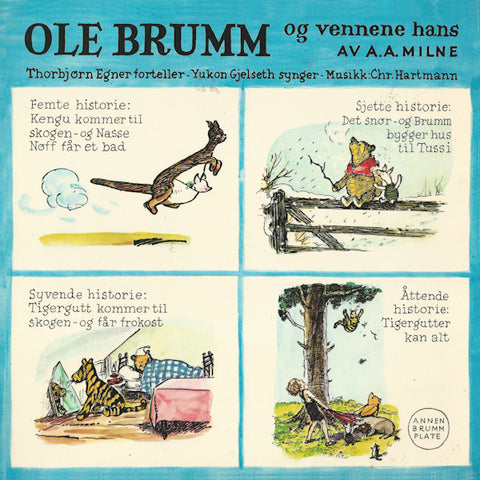 Thorbjørn Egner - Ole Brumm Og Vennene Hans (VINYL SECOND-HAND)