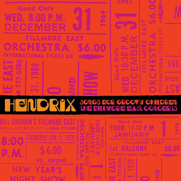 Jimi Hendrix Songs For Groovy Children - The Fillmore East Concerts (VINYL - 8LP)