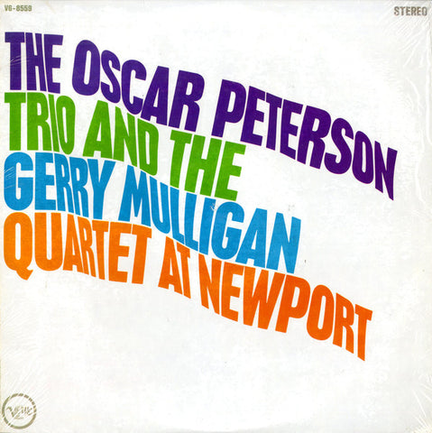 The Oscar Peterson Trio & Gerry Mulligan Quartet - At Newport (VINYL SECOND-HAND)