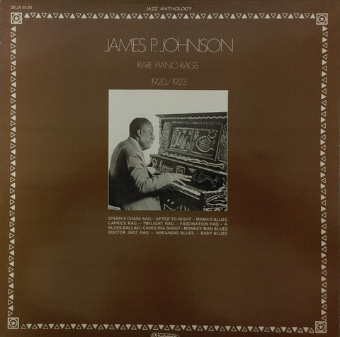James P. Johnson - Rare Piano Rags - 1920/1923 (VINYL SECOND-HAND)