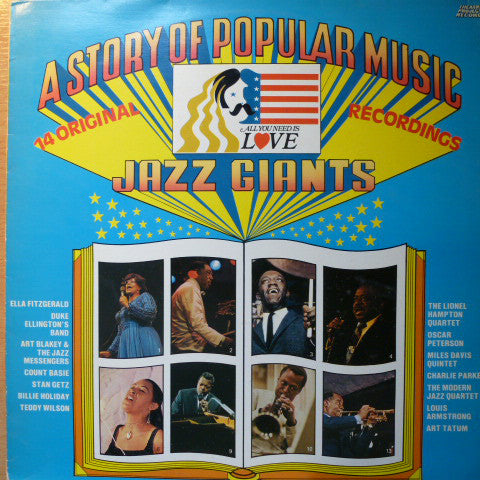 Diverse Artister - A Story Of Popular Music - Jazz Giants (VINYL SECOND-HAND)