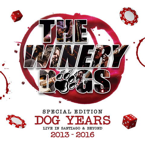 The Winery Dogs - Dog Years: Live In Santiago & Beyond 2013 - 2016 - 3LP (VINYL)