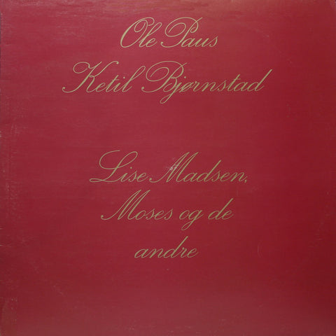 Various Artists - Ole Paus, Kjteil Bjørnstad, Lise Madsen, Moses Og De Andre (VINYL SECOND-HAND)